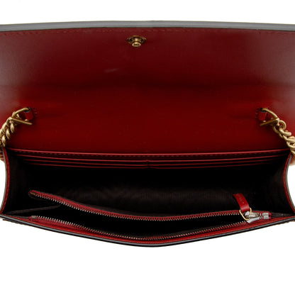 Gucci Calfskin Queen Margaret Wallet on Chain Bag (SHF-XxvjVv)