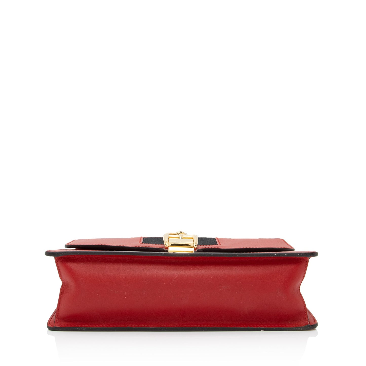Gucci Calfskin Sylvie Small Shoulder Bag (SHF-eOUvJC)