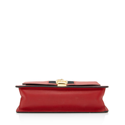 Gucci Calfskin Sylvie Small Shoulder Bag (SHF-eOUvJC)