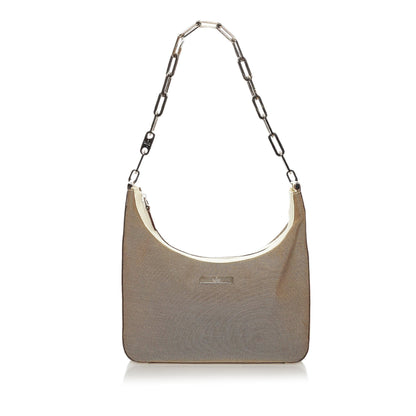 Gucci Canvas Chain Shoulder Bag (SHG-30264)