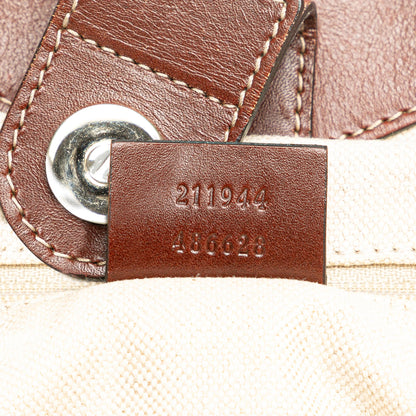 Gucci Canvas Diamante Sukey Tote (SHG-9QlZPA)