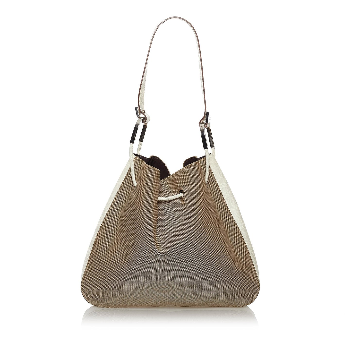 Gucci Canvas Drawstring Shoulder Bag (SHG-29810)