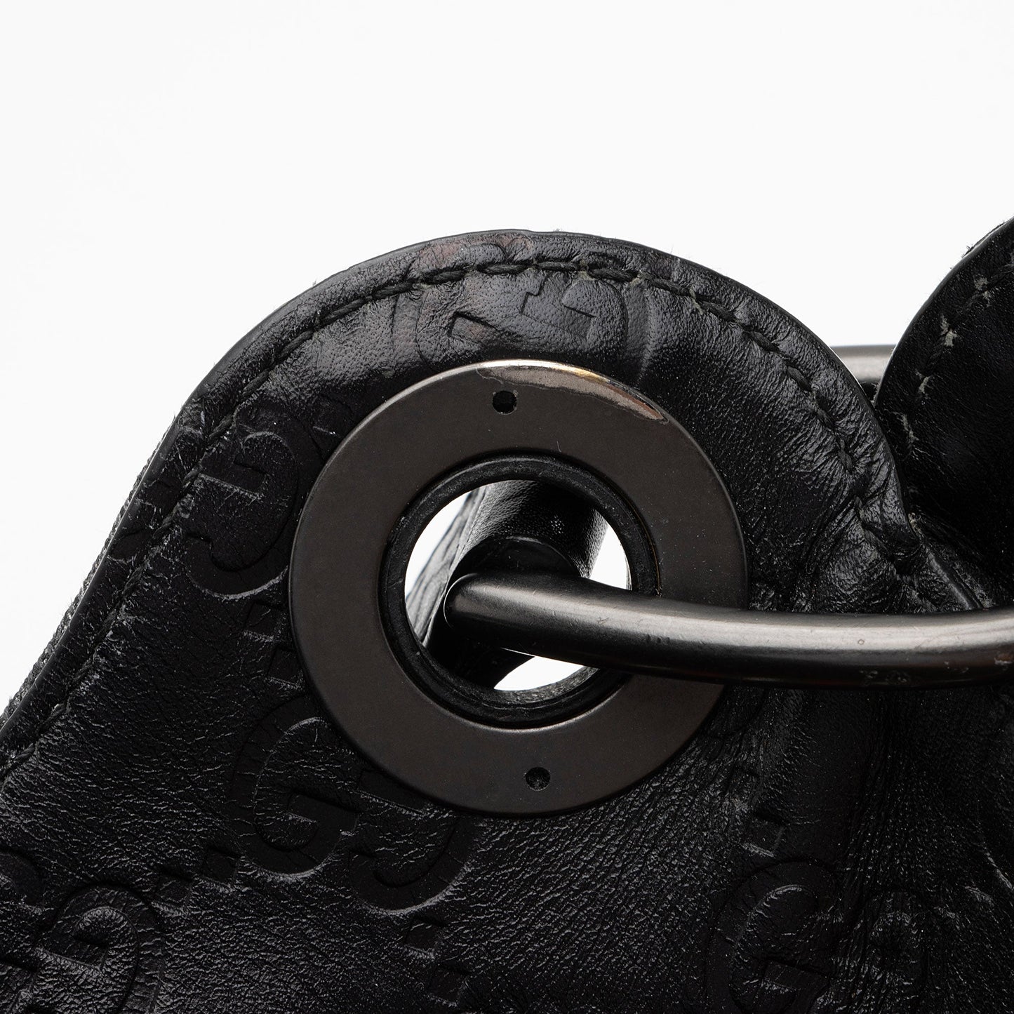 Gucci Canvas Guccissima Leather Colbert Hobo (SHF-CpDvCj)