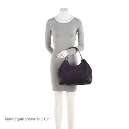 Gucci Canvas Guccissima Leather Colbert Hobo (SHF-CpDvCj)
