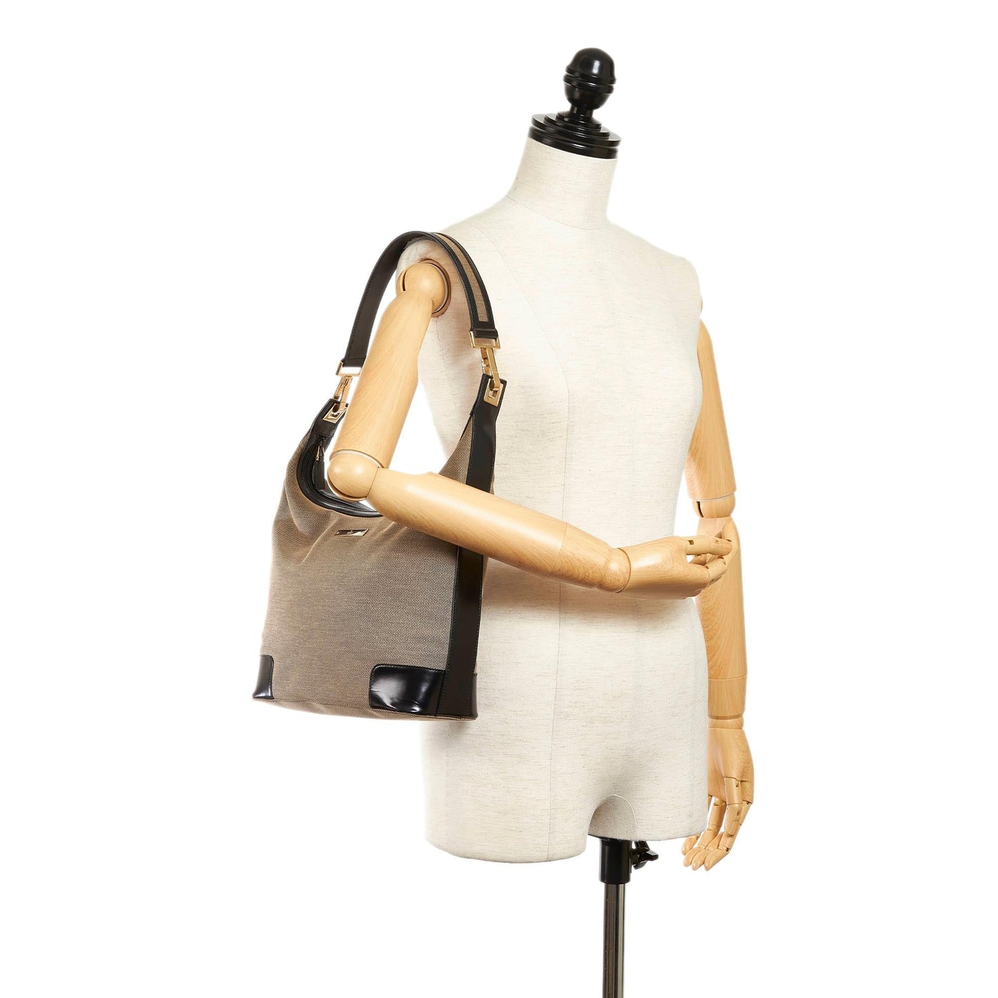 Gucci Canvas Shoulder Bag (SHG-31098)
