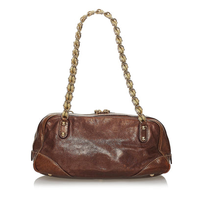 Gucci Capri Leather Shoulder Bag (SHG-31254)