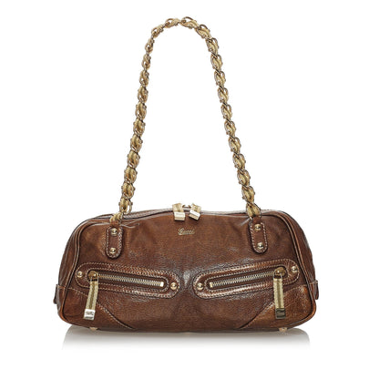 Gucci Capri Leather Shoulder Bag (SHG-31254)