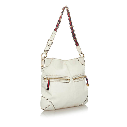 Gucci Capri Ranch Kid Leather Hobo Bag (SHG-28999)