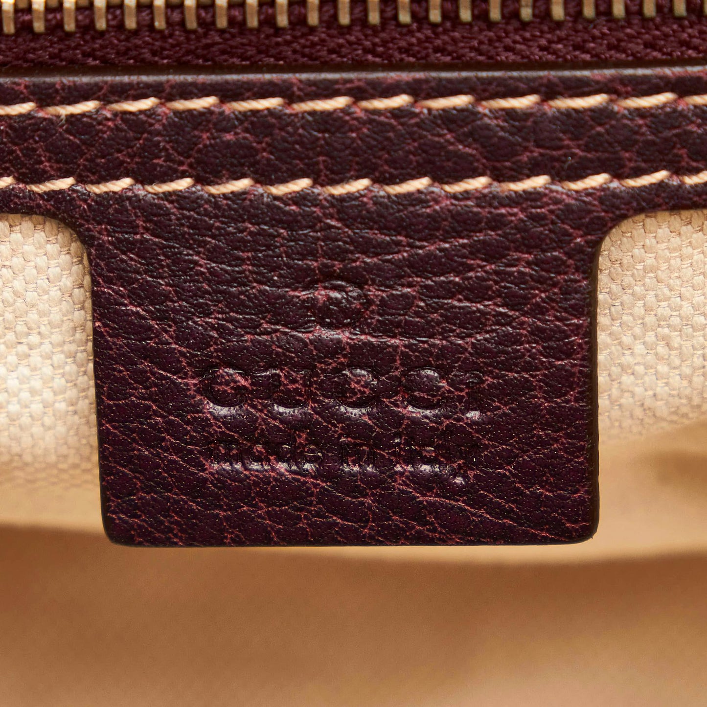 Gucci Charlotte Leather Shoulder Bag (SHG-30155)