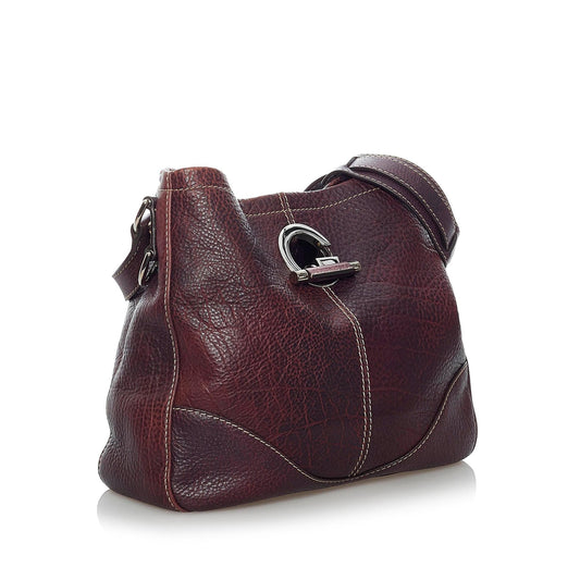 Gucci Charlotte Leather Shoulder Bag (SHG-30155)