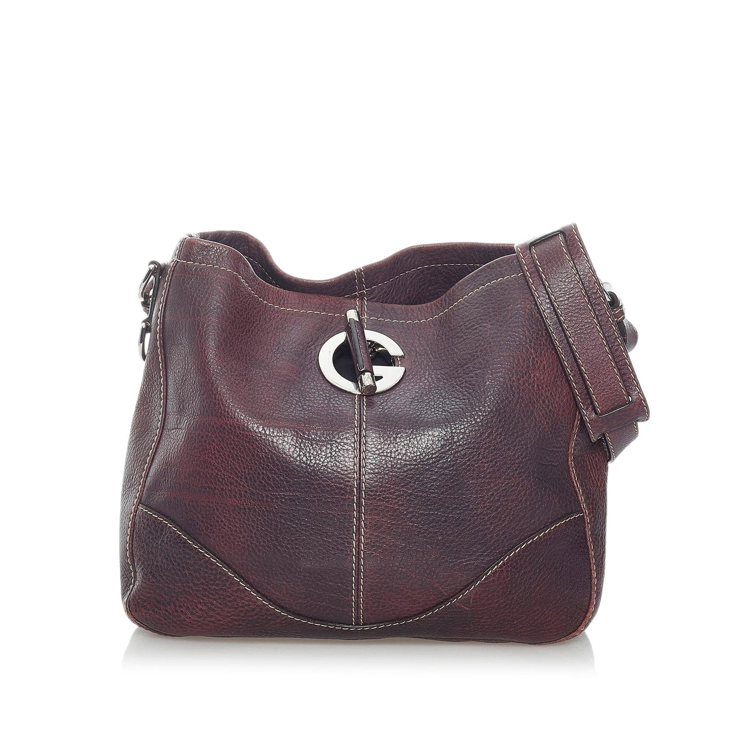 Gucci Charlotte Leather Shoulder Bag (SHG-31136)