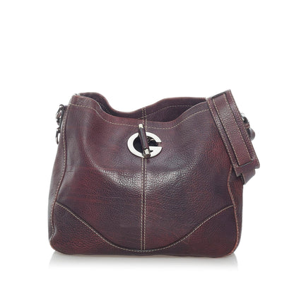 Gucci Charlotte Leather Shoulder Bag (SHG-31136)