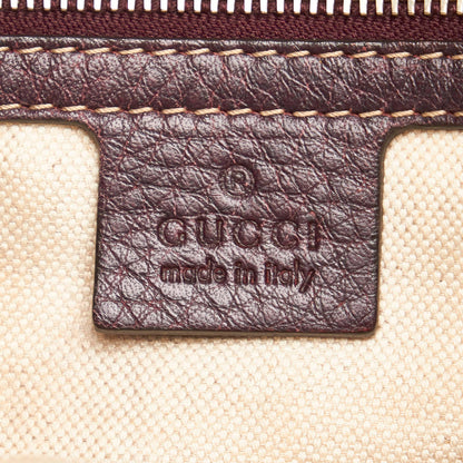 Gucci Charlotte Leather Shoulder Bag (SHG-31136)
