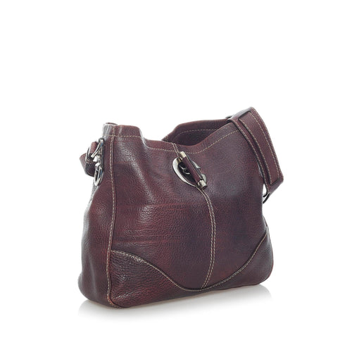 Gucci Charlotte Leather Shoulder Bag (SHG-31136)