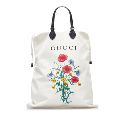Gucci Chateau Marmont Drawstring Laundry Tote (SHG-42ZugH)