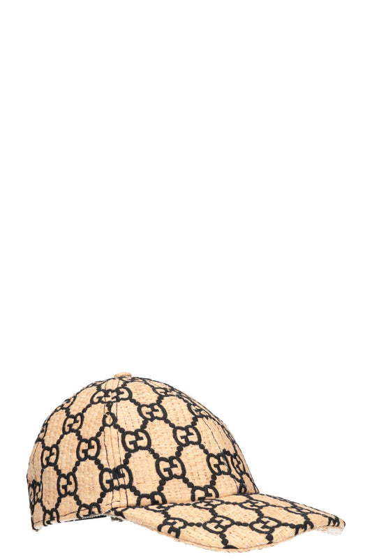 GUCCI Cap GG Raffia