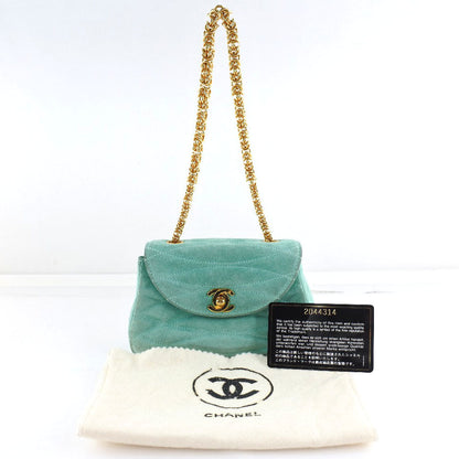 Chanel Chain Handbag Suede Handbag in New Condition