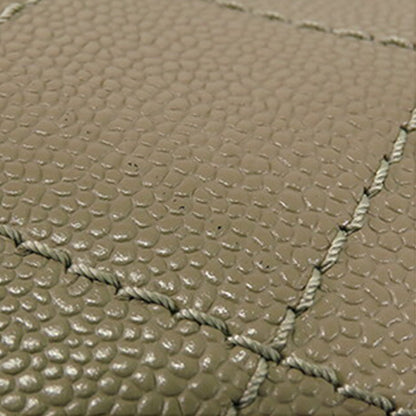 Brown Chanel Small Caviar Shopping Fever Tote
