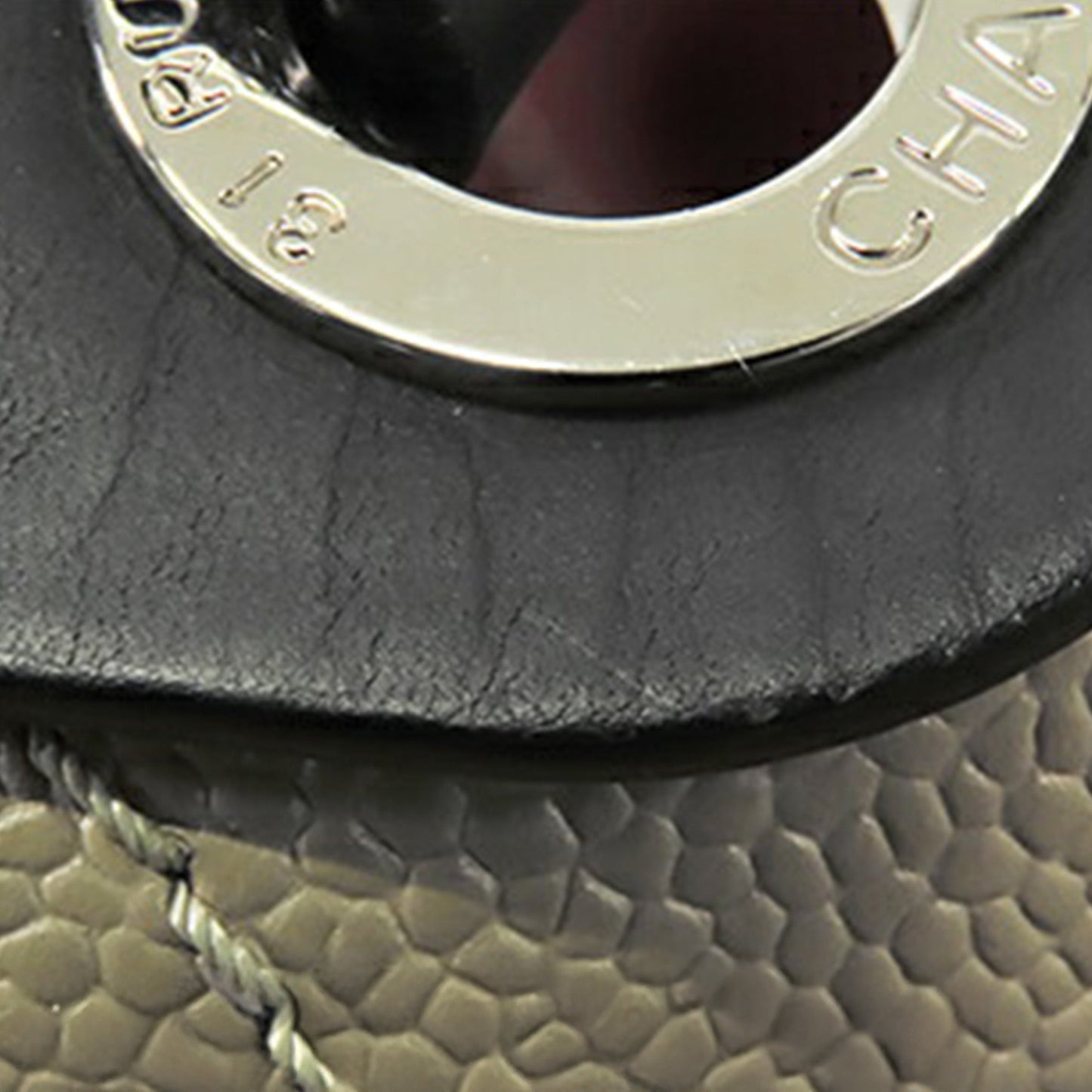 Brown Chanel Small Caviar Shopping Fever Tote