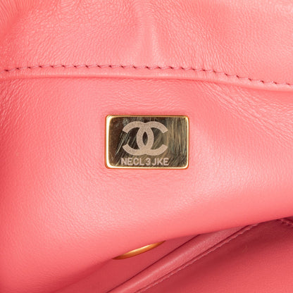 Chanel Sac Mini Lambskin Pending CC Flap