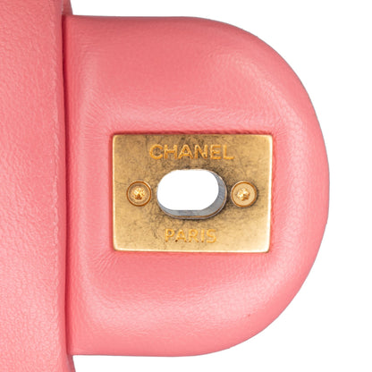 Chanel Sac Mini Lambskin Pending CC Flap