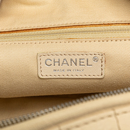 Chanel Sac Goatskin Square Stitch Essential Bowler