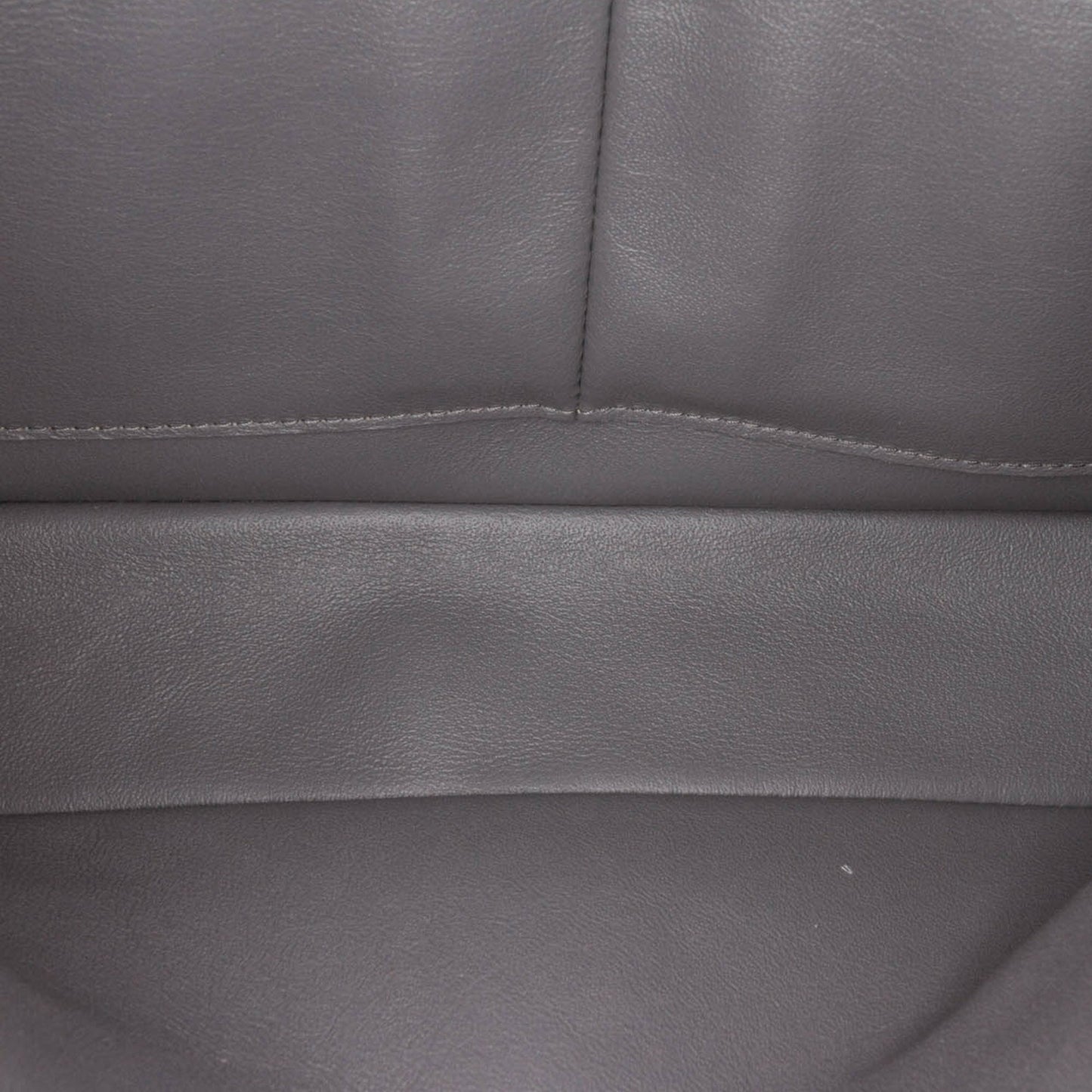 Gray Chanel Medium Classic Patent Double Flap Shoulder Bag