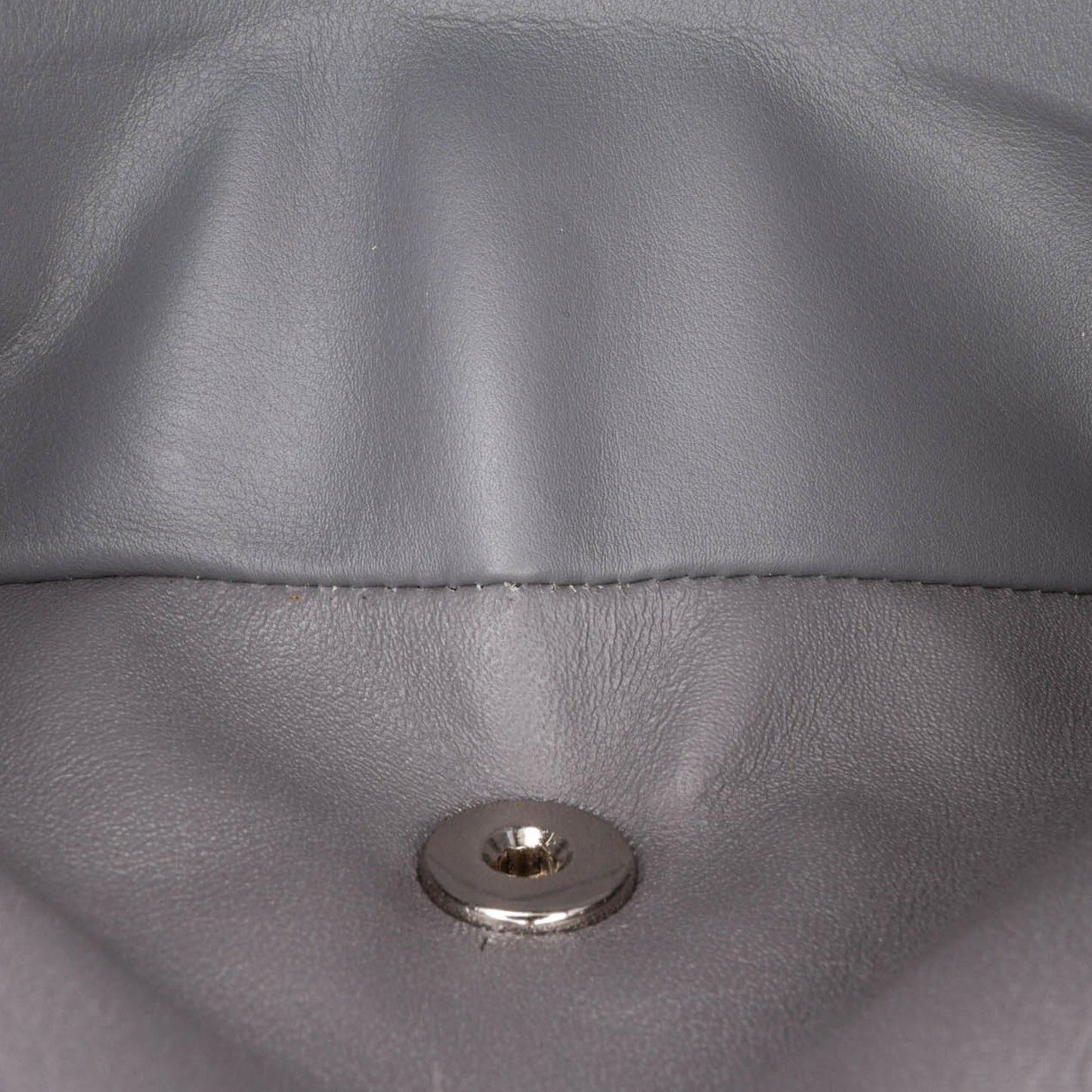 Gray Chanel Medium Classic Patent Double Flap Shoulder Bag