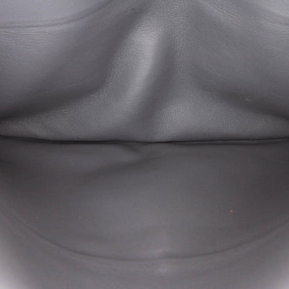 Gray Chanel Medium Classic Patent Double Flap Shoulder Bag