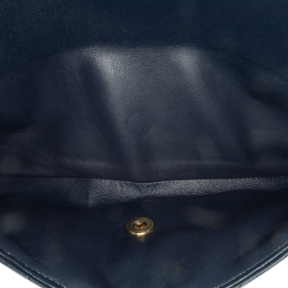 Black Chanel Jumbo Classic Lambskin Double Flap Shoulder Bag