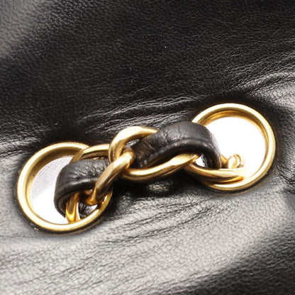 Black Chanel Jumbo Classic Lambskin Single Flap Shoulder Bag