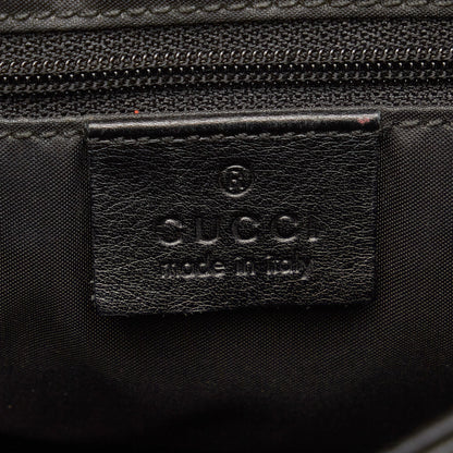 GUCCI Bamboo Leather Shoulder Bag