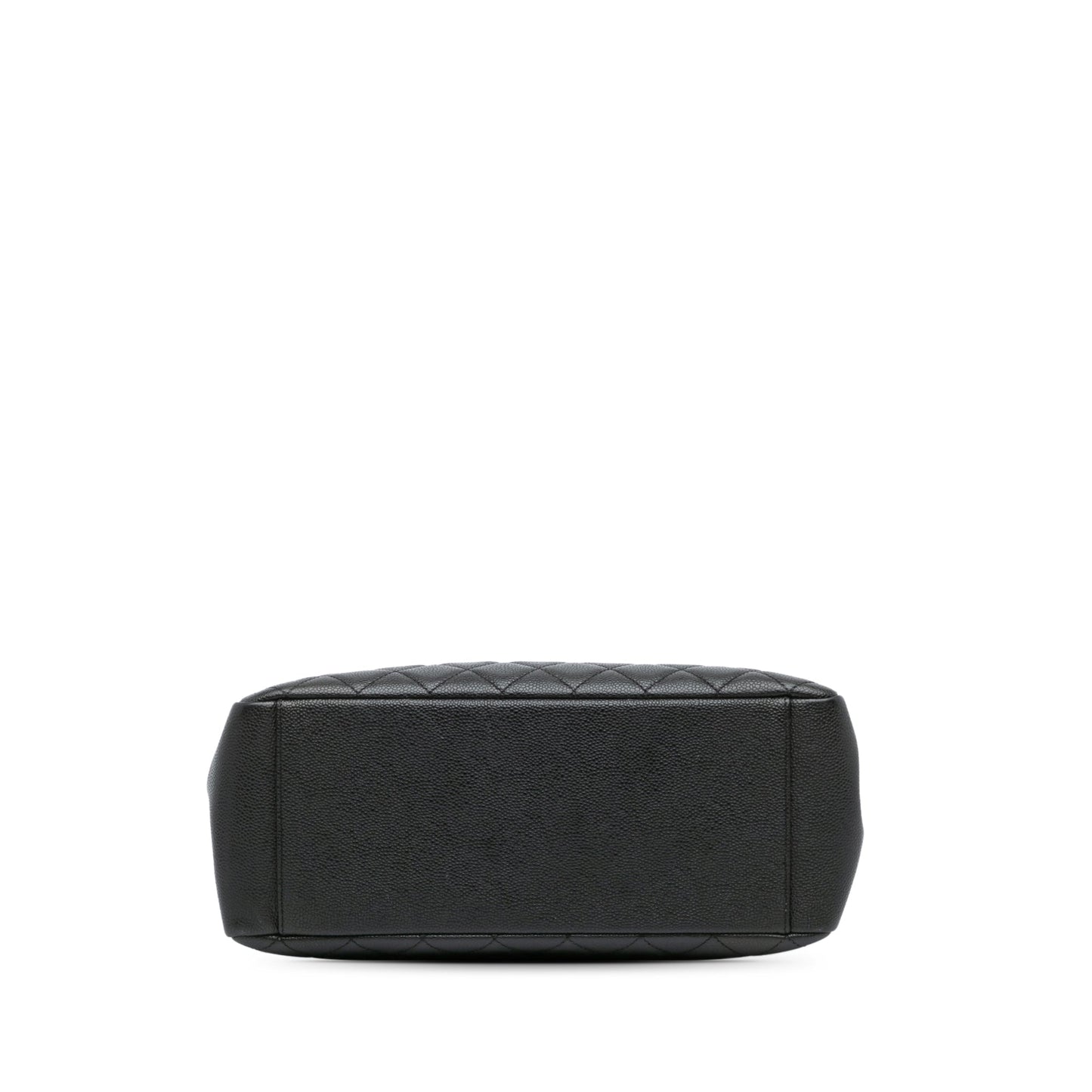 Black Chanel Caviar Grand Shopping Tote