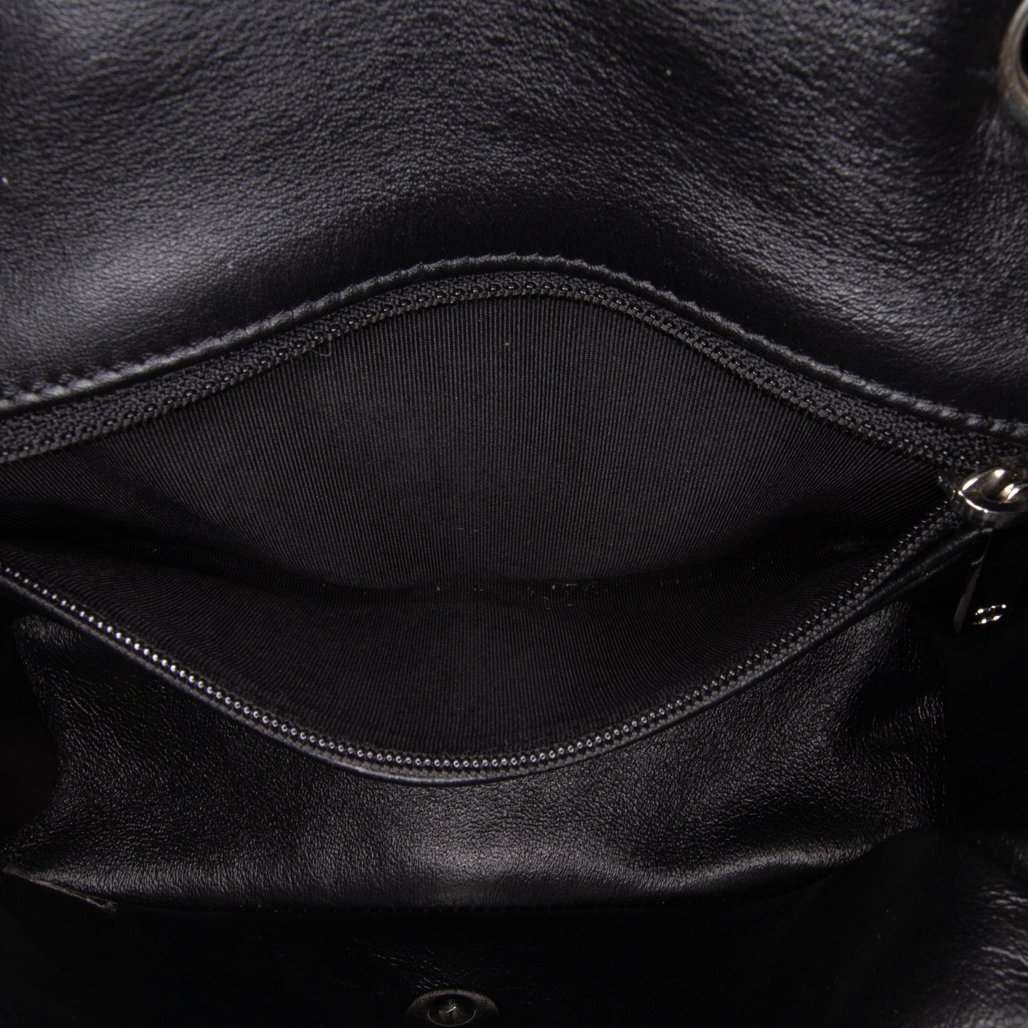 Black Chanel Mini Rectangular Classic Patent Single Flap Crossbody Bag