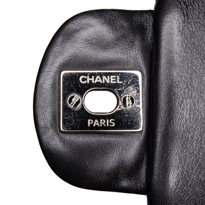 Black Chanel Mini Rectangular Classic Patent Single Flap Crossbody Bag