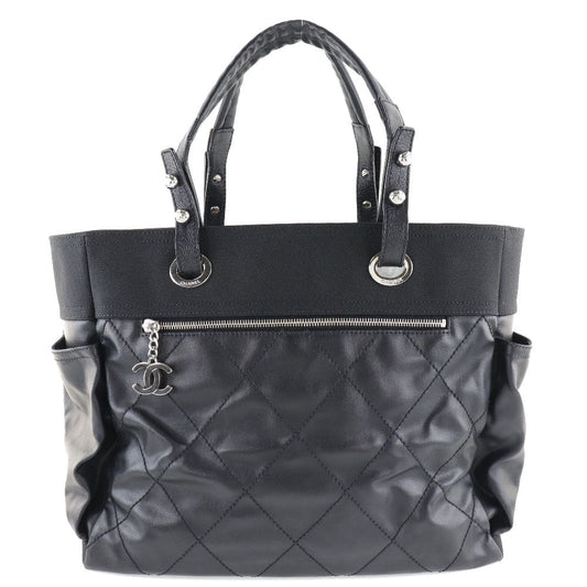 Chanel Paris Biarritz GM Tote Bag Canvas Tote Bag A34210 in New Condition
