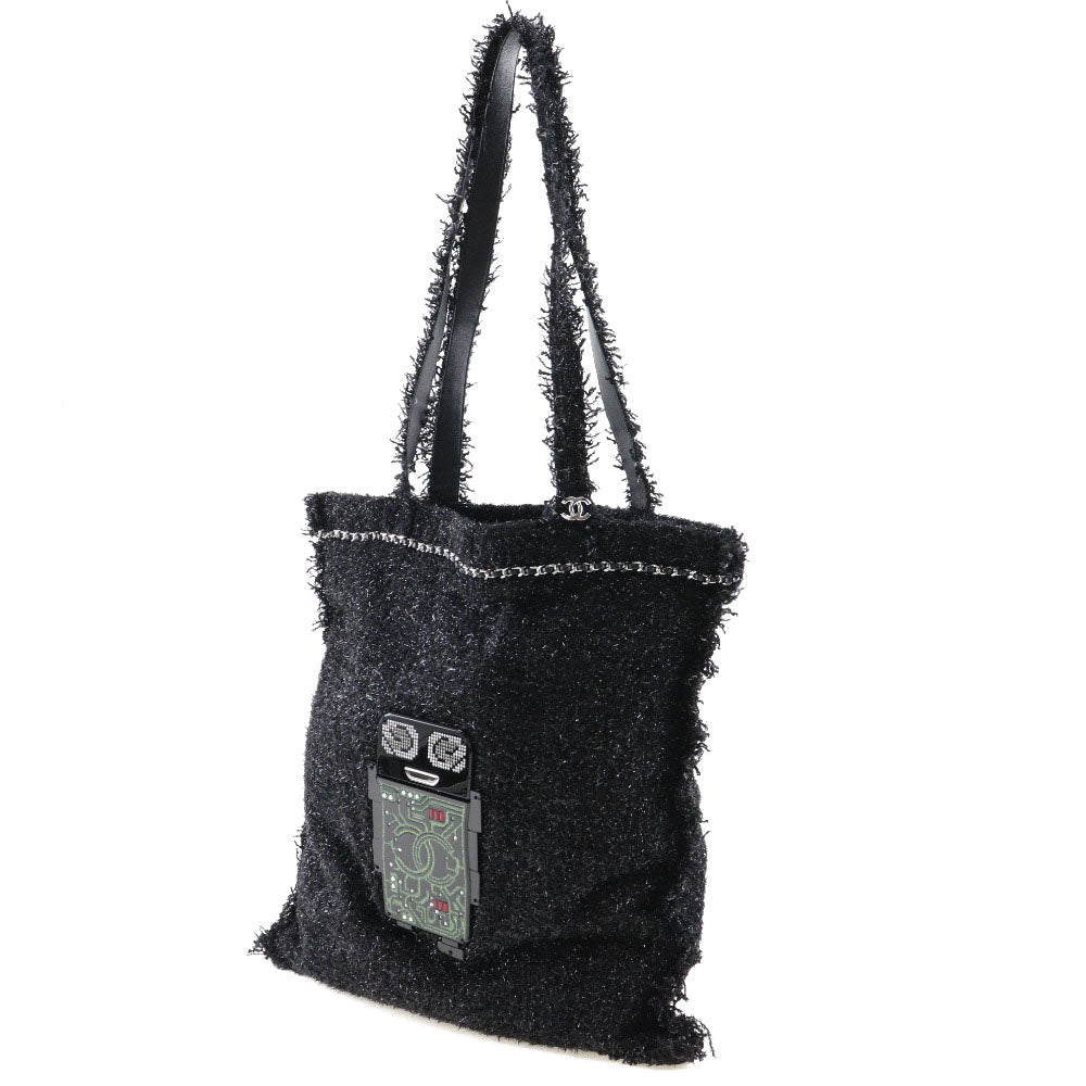Chanel Robot Tote Bag Canvas Tote Bag A94646 in Great Condition