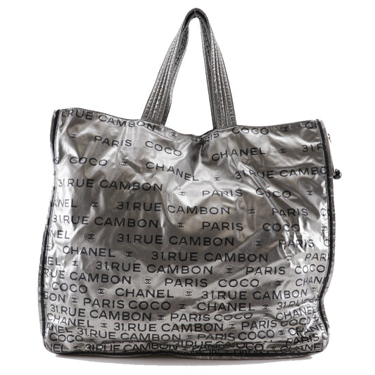 Chanel Nylon 31 Rue Cambon Shopping Tote Canvas Tote Bag A46113 in New Condition
