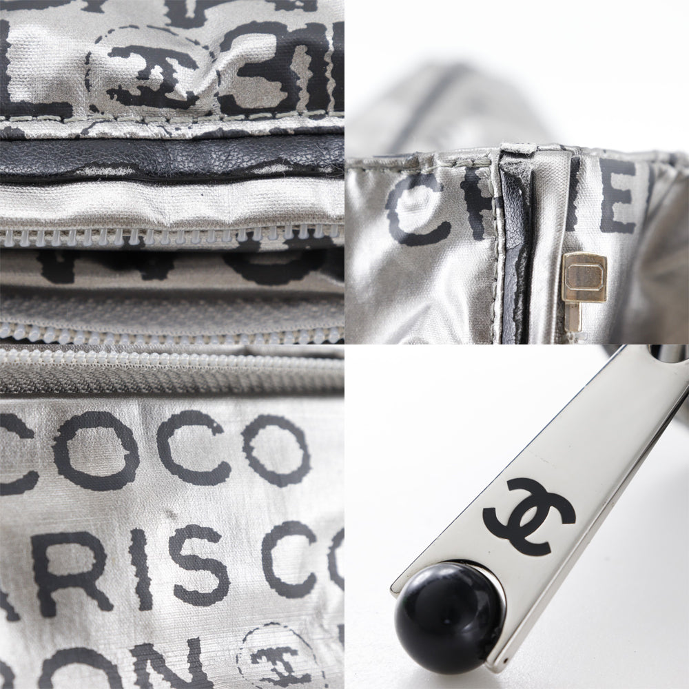 Chanel Nylon 31 Rue Cambon Shopping Tote Canvas Tote Bag A46113 in New Condition