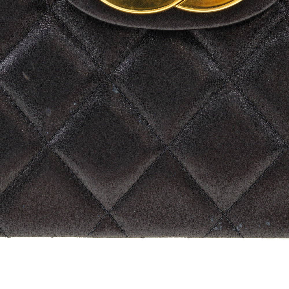 Chanel CC Quilted Leather Flap Bag Leather Crossbody Bag