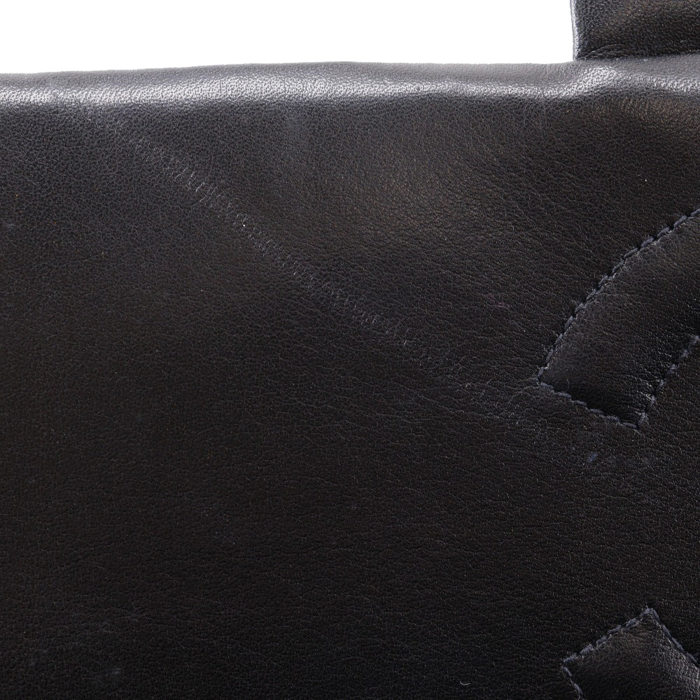 Chanel CC Quilted Leather Flap Bag Leather Crossbody Bag