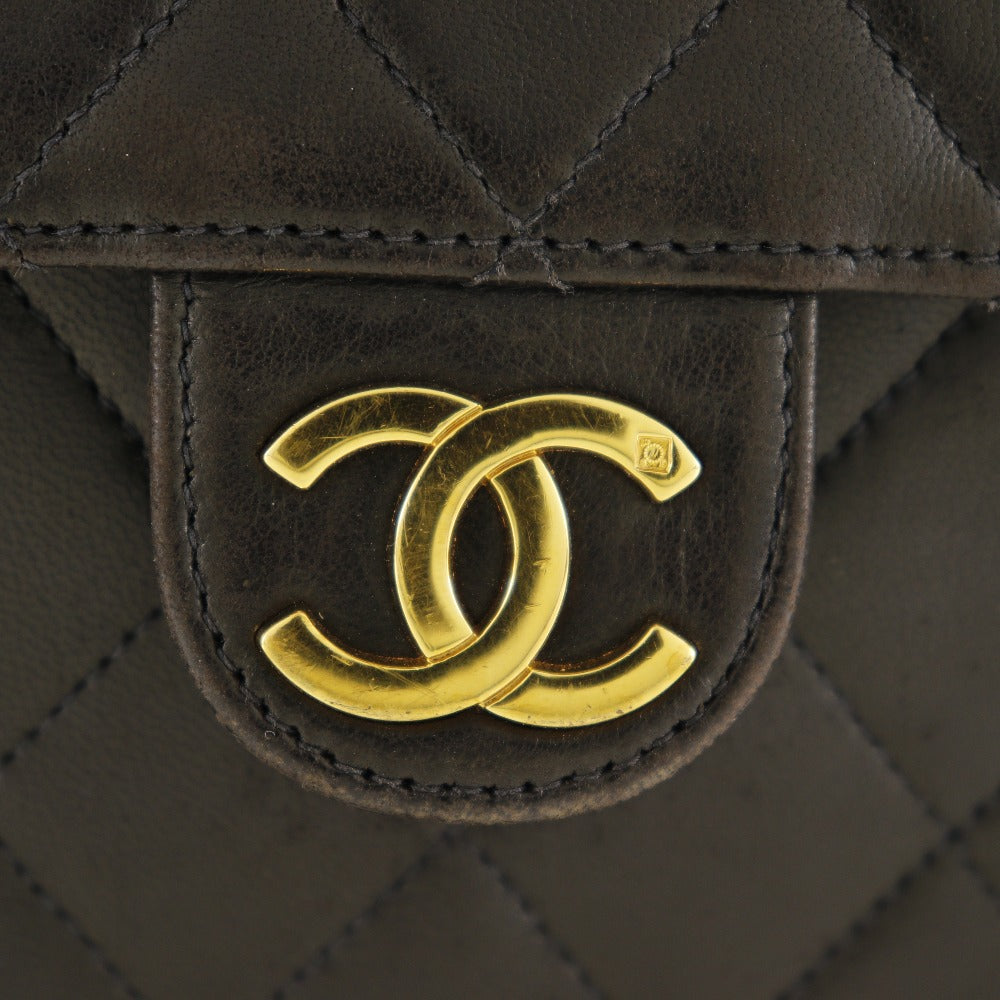 Chanel CC Matelasse Chain Shoulder Pochette Leather Shoulder Bag 51530** in New Condition