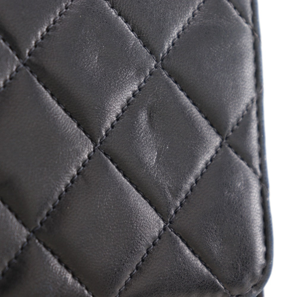 Chanel CC Matelasse Chain Shoulder Pochette Leather Shoulder Bag 53974** in New Condition