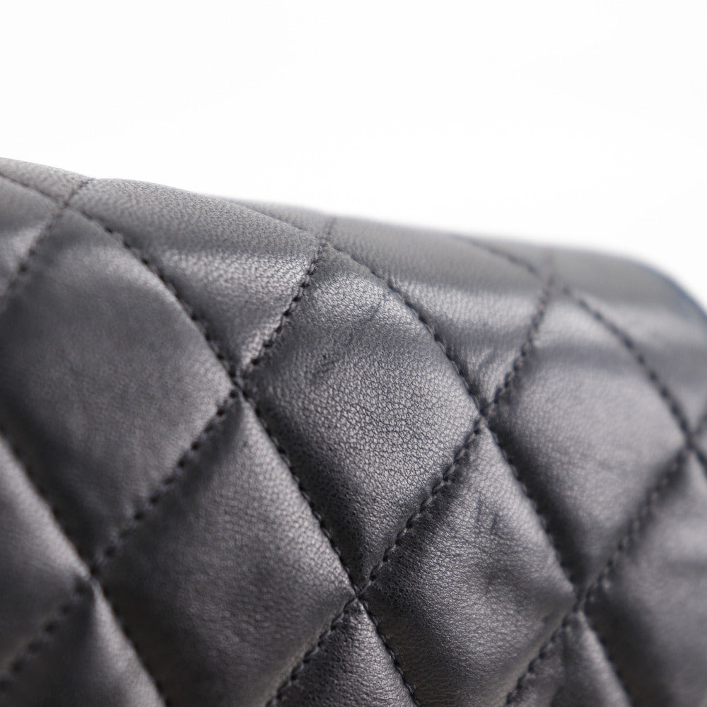 Chanel CC Matelasse Chain Shoulder Pochette Leather Shoulder Bag 53974** in New Condition