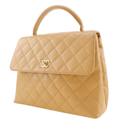 Chanel Matelasse Handbag Leather Handbag A12397 in Great Condition