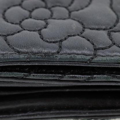 Chanel Camellia No.5 Long Wallet Leather Long Wallet A70620 in New Condition
