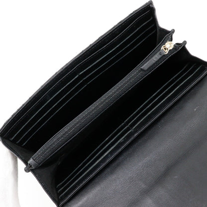 Chanel Camellia No.5 Long Wallet Leather Long Wallet A70620 in New Condition
