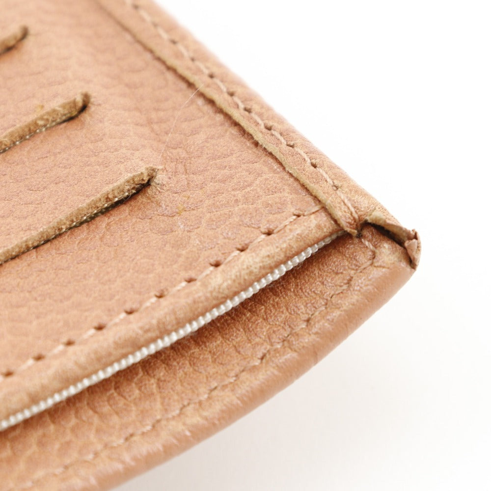 Chanel Caviar Trifold Wallet Leather Short Wallet in New Condition