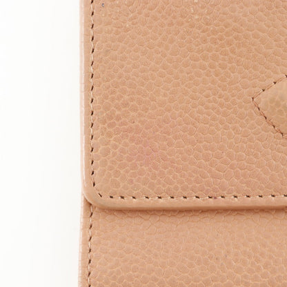 Chanel Caviar Trifold Wallet Leather Short Wallet in New Condition