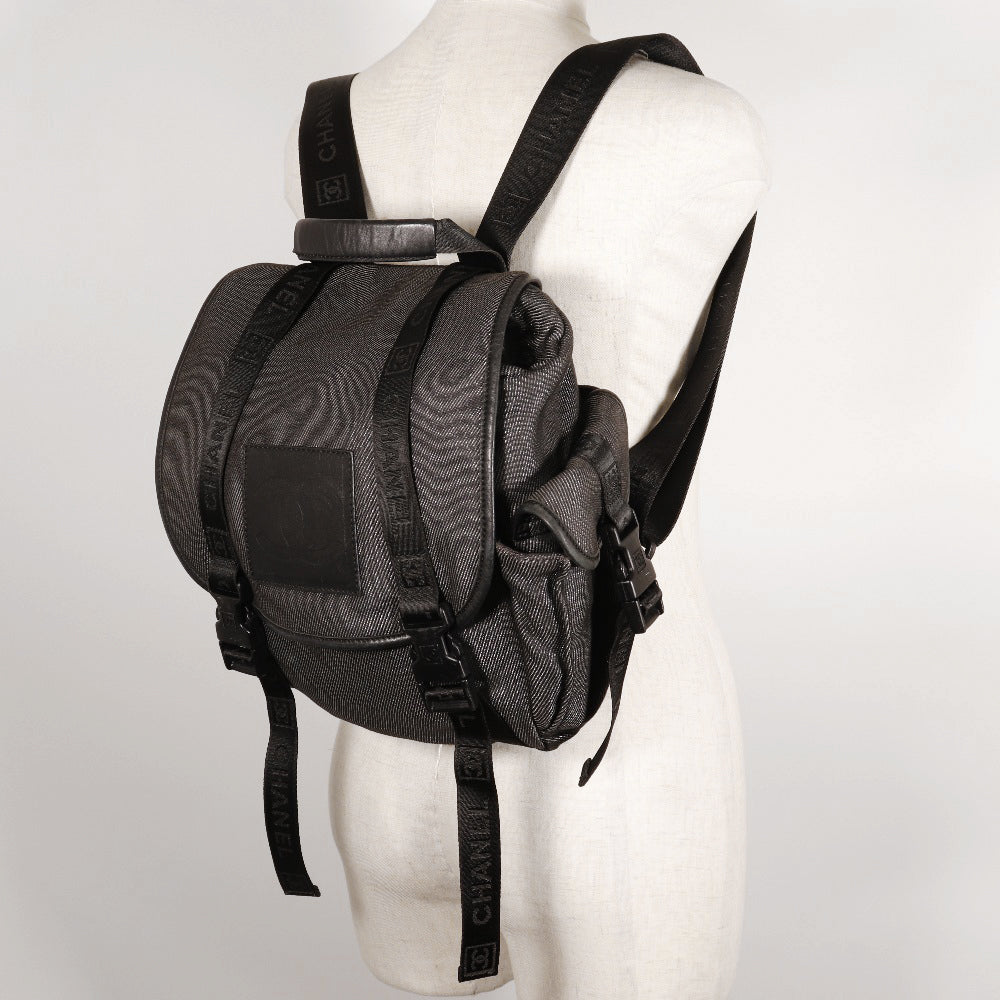 Chanel Canvas Backpack 2way